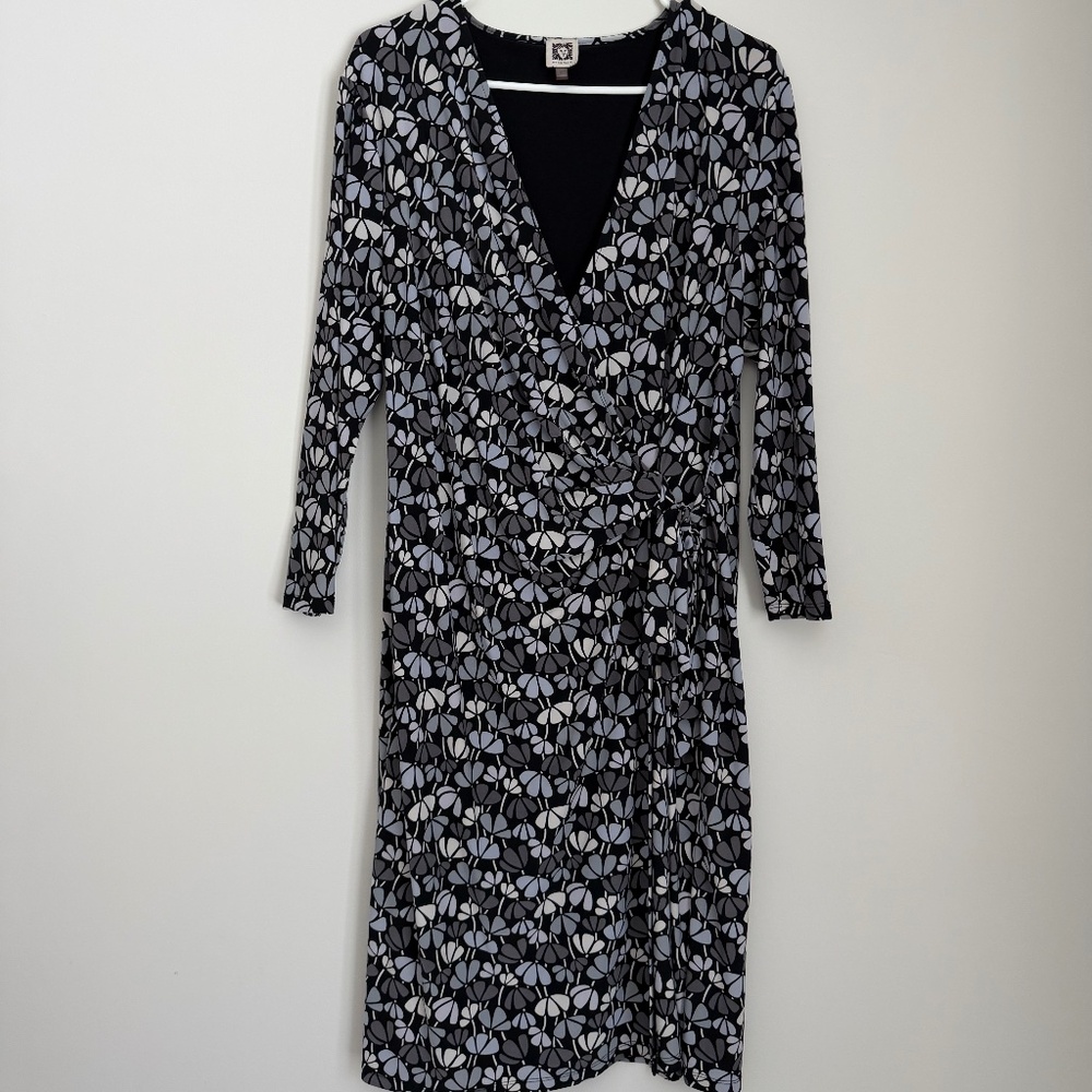 Anne Klein Wrap Dress – Size XL – Pre-Owned, Good Condition